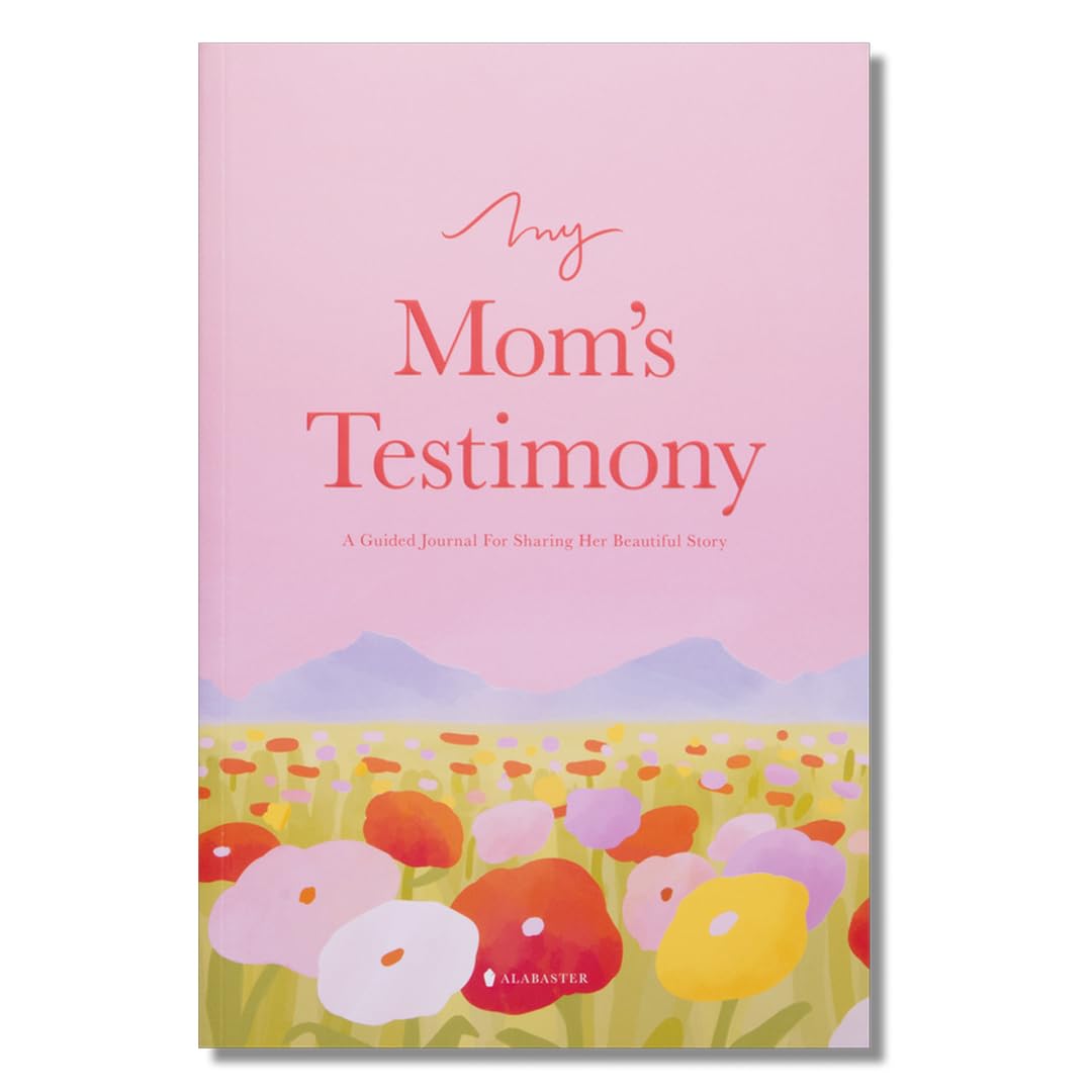 My Moms Testimony: A Guided Journal For Sharing Her Beautiful Story  Christian Gifts for Women, Gifts for Mom, Life Story Jour
