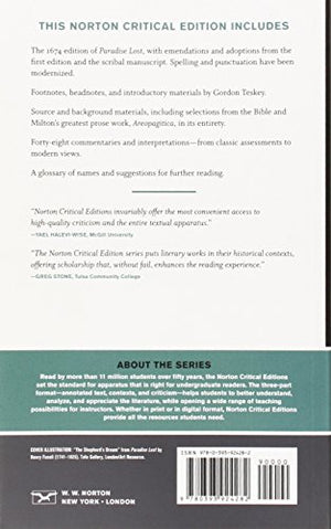 Paradise Lost (Norton Critical Editions),Used