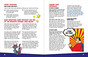 Draw Your Own Comic Book: Heroes and Villains: BattleReady Comic Pages, Story Starters to Boost Your Imagination, and Colorful ,Used