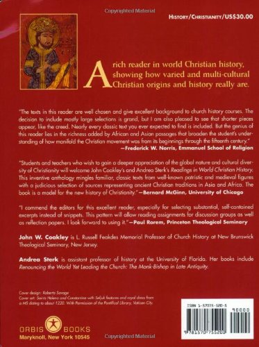 Readings in World Christian History,Used