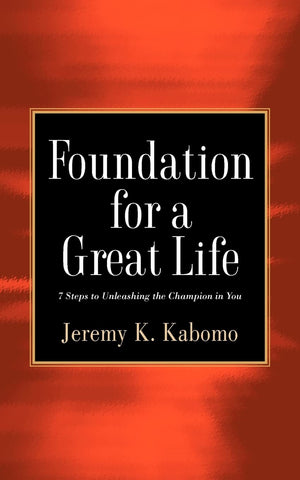 Foundation for a Great Life,Used