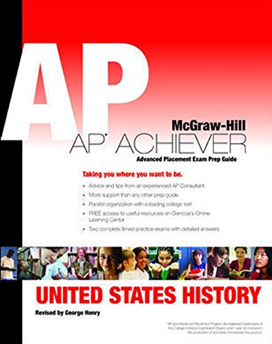 United States History: AP Achiever Exam Preparation Guide,Used