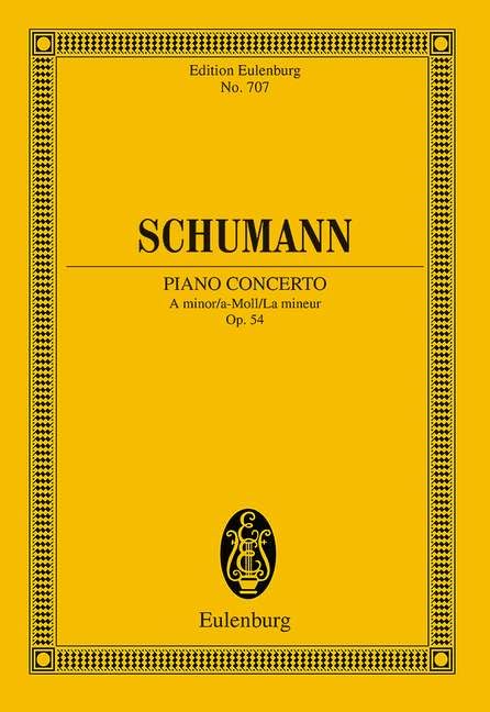 Piano Concerto in A minor, Op. 54 (Edition Eulenburg),Used