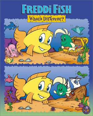 Freddi Fish What's Different?,Used