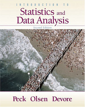 Introduction to Statistics and Data Analysis (with CDROM and Internet Companion),Used