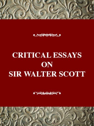 Critical Essays on Sir Walter Scott: The Waverley Novels (Critical Essays on British Literature Series),Used