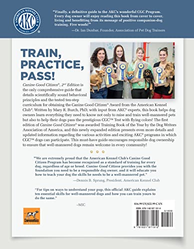 Canine Good Citizen: The Official AKC Guide, 2nd Edition: Ten Essential Skills Every WellMannered Dog Should Know (CompanionHou,New