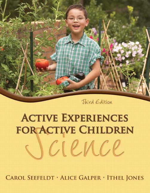 Active Experiences For Active Children: Science,New