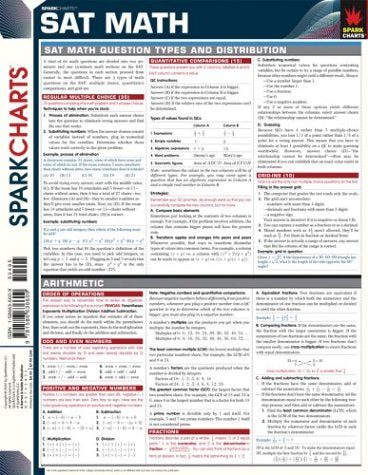 Sat Math (Sparkcharts)-used
