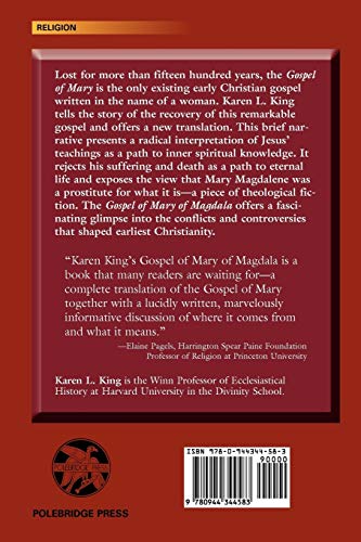 The Gospel Of Mary Of Magdala: Jesus And The First Woman Apostle,New
