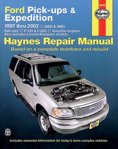 Ford Pickups & Expeditions 19972002 (HAYNE'S AUTOMOTIVE REPAIR MANUAL),Used