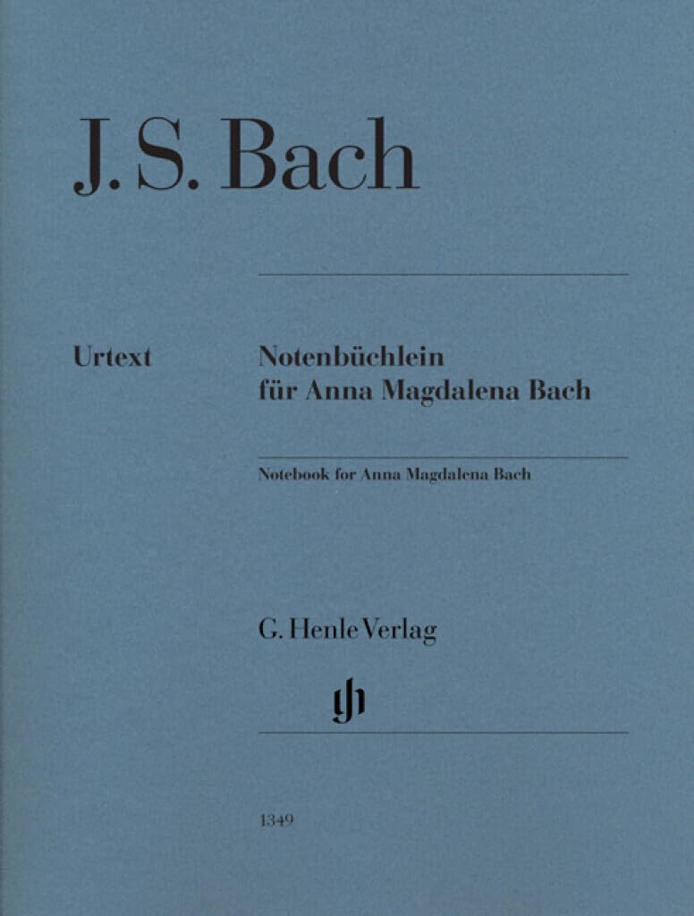Jean Sebastien Bach : Le Petit Livre D'Anna Magdalena Bach  Piano (Multilingual Edition),New