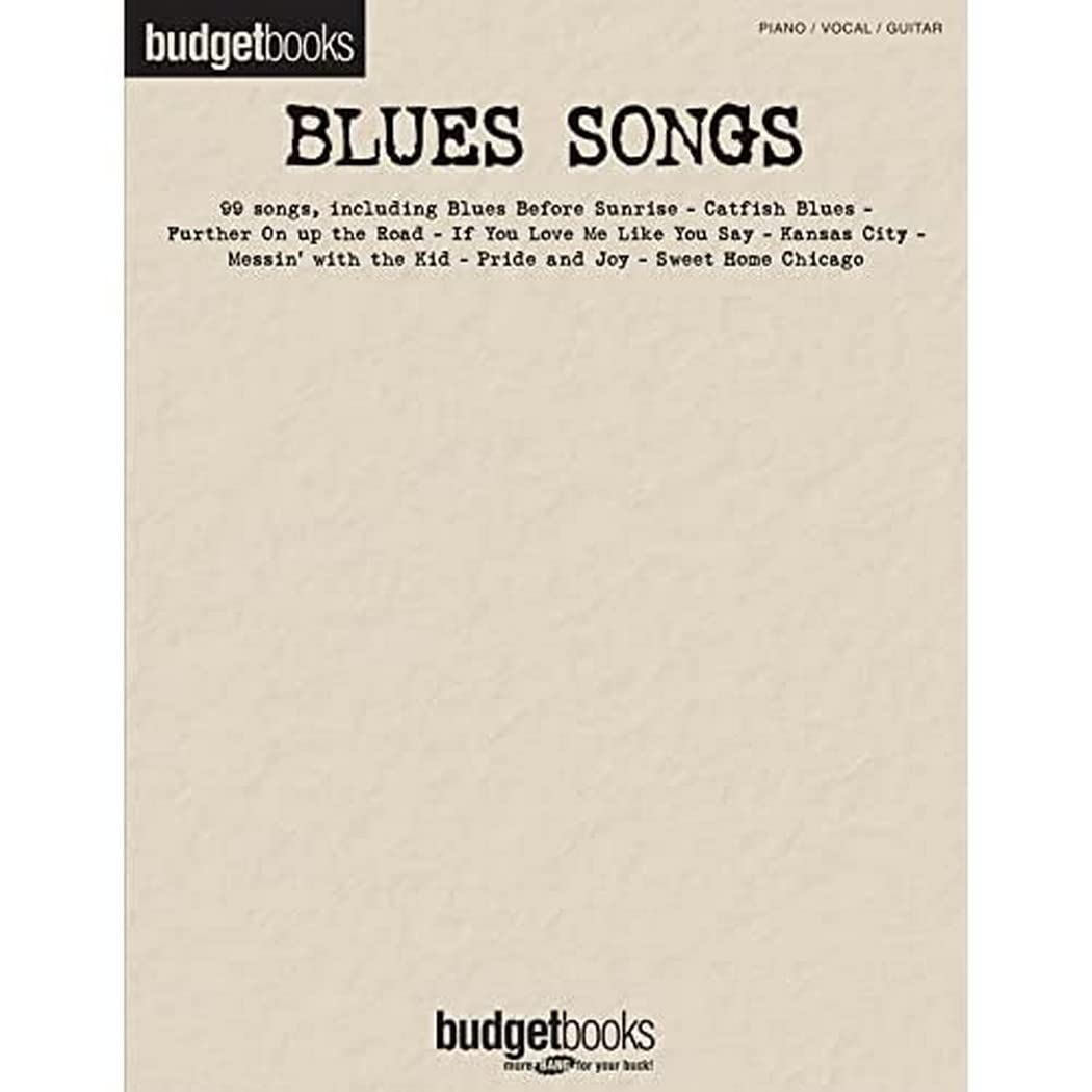 Blues Songs: Budget Books,Used