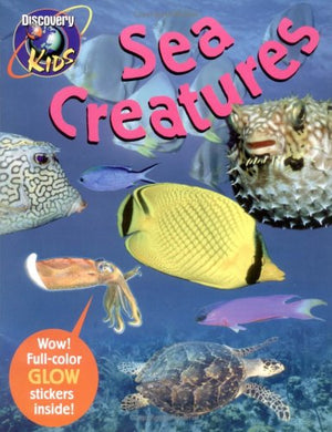 SEA CREATURES, GlowintheDark Sticker Book (Dark Sticker Books),Used
