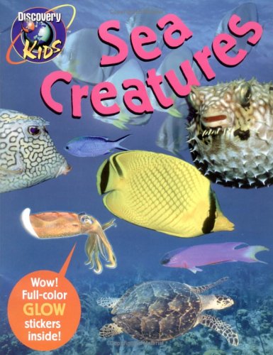 SEA CREATURES, GlowintheDark Sticker Book (Dark Sticker Books),Used