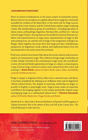 Tango Lessons: Movement, Sound, Image, and Text in Contemporary Practice,Used