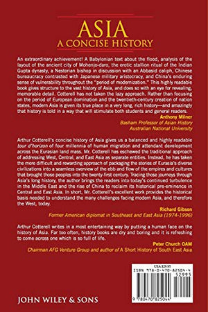 Asia: A Concise History,Used