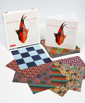 Amazing Origami Kit: Traditional Japanese Folding Papers And Projects [144 Origami Papers With Book, 17 Projects]-used