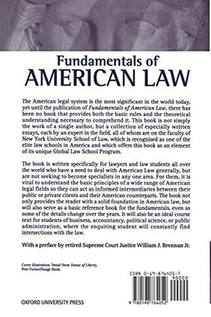 Fundamentals of American Law,Used