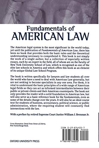 Fundamentals of American Law,Used