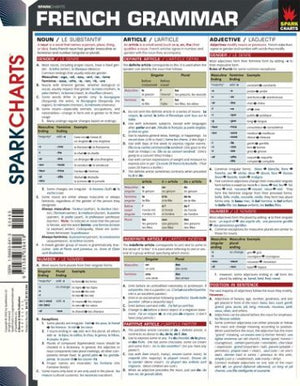 French Grammar (Sparkcharts)