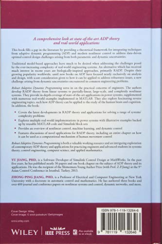 Robust Adaptive Dynamic Programming (IEEE Press Series on Systems Science and Engineering),Used