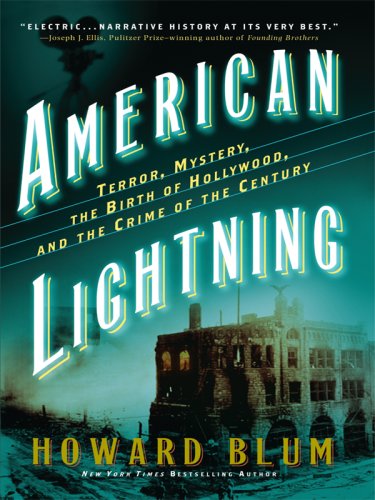 American Lightning: Terror, Mystery, MovieMaking, and the Crime of the Century (Thorndike Large Print Crime Scene),Used