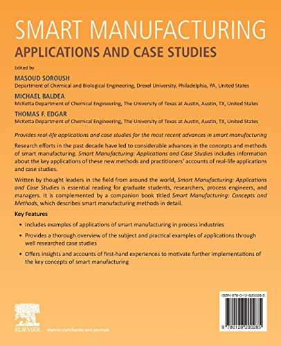 Smart Manufacturing: Applications and Case Studies,Used