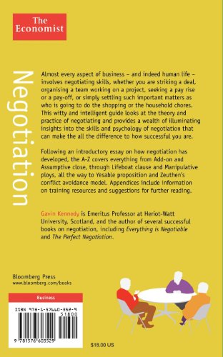 Essential Negotiation: An A to Z Guide,Used