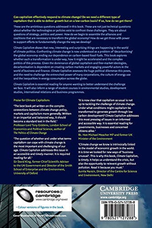 Climate Capitalism: Global Warming And The Transformation Of The Global Economy