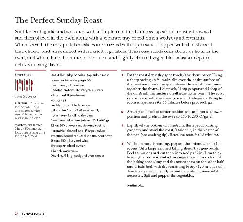 Sunday Roasts: A Year'S Worth Of Mouthwatering Roasts, From Oldfashioned Pot Roasts To Glorious Turkeys, And Legs Of Lamb,Used