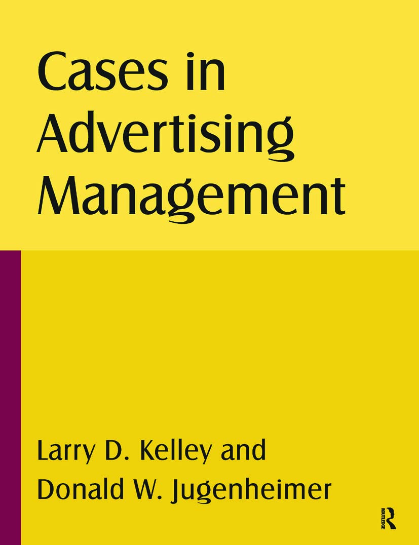 Cases in Advertising Management,Used