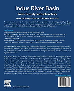 Indus River Basin: Water Security and Sustainability,Used