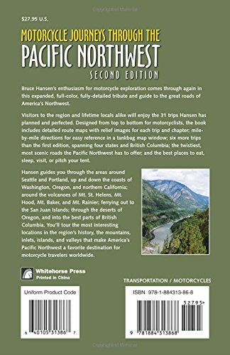 Motorcycle Journeys through the Pacific Northwest,Used