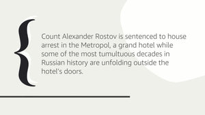 A Gentleman In Moscow: A Novel,New