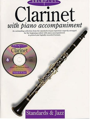 Solo Plus: Standards & Jazz: Clarinet With Piano Accompaniment,Used