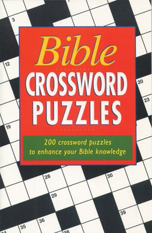 Bible Crossword Puzzles: 200 Crossword Puzzles to Enhance Your Bible Knowledge,Used
