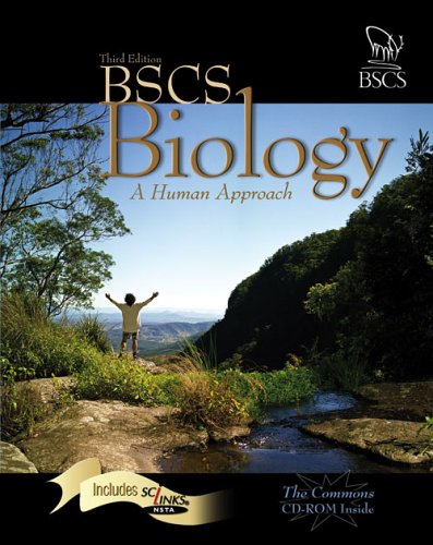 BSCS Biology: A Human Approach Student Edition w/Commons CDROM,New