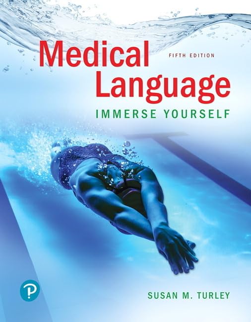 Medical Language: Immerse Yourself,New