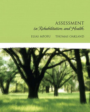 Assessment in Rehabilitation and Health,Used