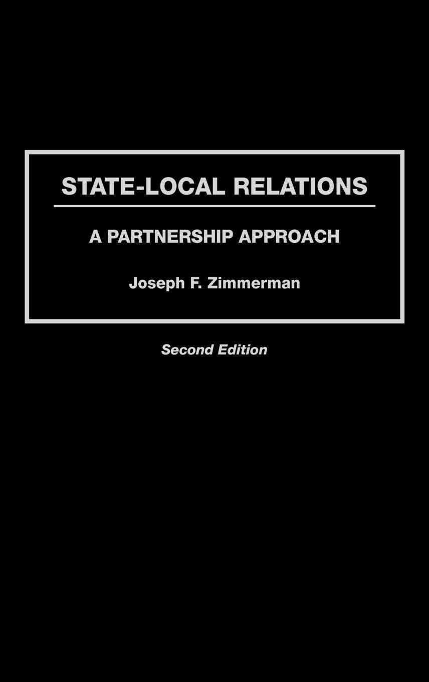 StateLocal Relations: A Partnership Approach, Second Edition,Used