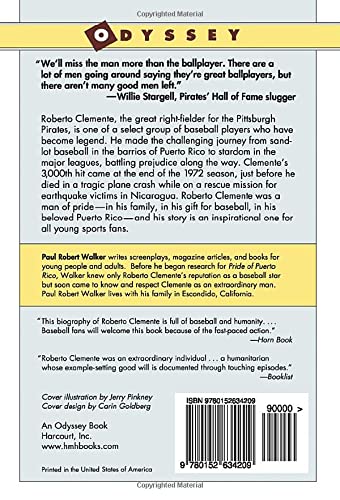 Pride of Puerto Rico: The Life of Roberto Clemente,Used
