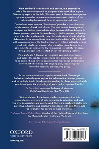 Work and pain: A lifespan development approach,Used