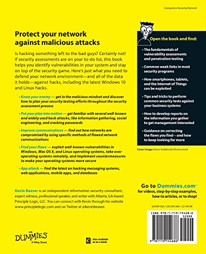 Hacking For Dummies (For Dummies (Computer/Tech))