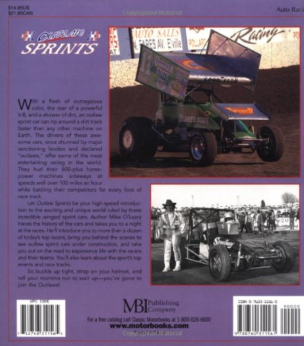 Outlaw Sprints: Mike O'Leary (Enthusiast Color Series),Used