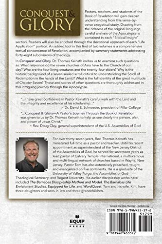 Conquest & Glory: A Pastor's Journey Through The Book of Revelation,Used