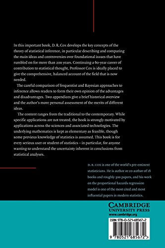 Principles Of Statistical Inference,New