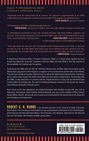 Experiencing Progressive Rock: A Listener's Companion,Used