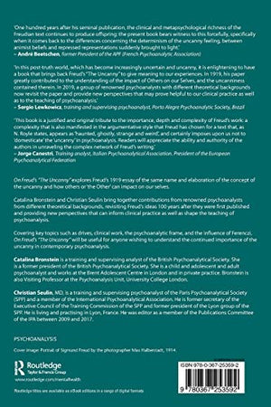 On Freuds The Uncanny (The International Psychoanalytical Association Contemporary Freud Turning Points and Critical Issues Seri,Used