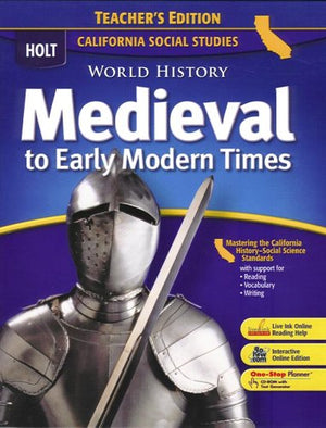 World History:MedevlEarly Mod Times (CA) (TE),Used